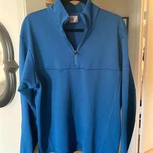 Men’s Salomon Quarter Zip Jacket - Large, Blue